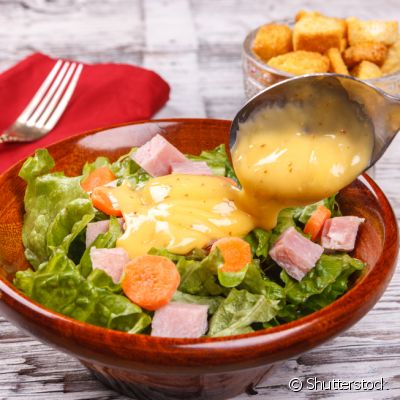 Ir para  <p><big>2 colheres de sopa de alho</big></p>

<p><big>2 colheres de sopa de mostarda</big></p>

<p><big>&frac14; de x&iacute;cara de ch&aacute; de suco de...
